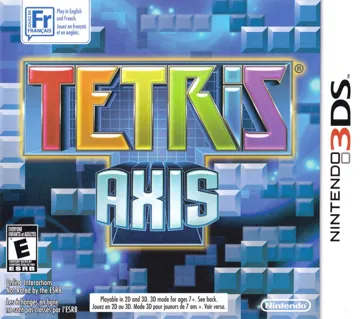 Tetris Axis (Usa) box cover front